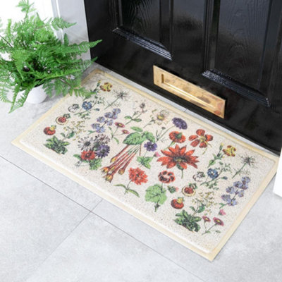 Native Natural Botanicals Doormat (70 X 40Cm) from B&Q