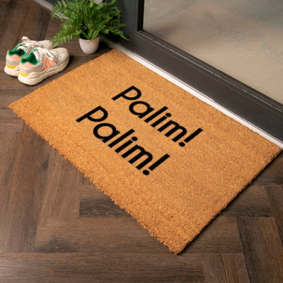 Artsy Doormats Palim Palim Country Size Coir Doormat from B&Q