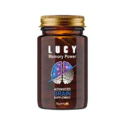 B&Q Lucy Memory Power 30 Vegan Capsules With Natural Nootropic Blend