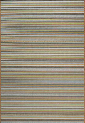 Multicolored Striped Outdoor RugStriped Stain-Resistant Rug For PatioDeckGardenModern Outdoor Rug-160Cm X 230Cm from B&Q