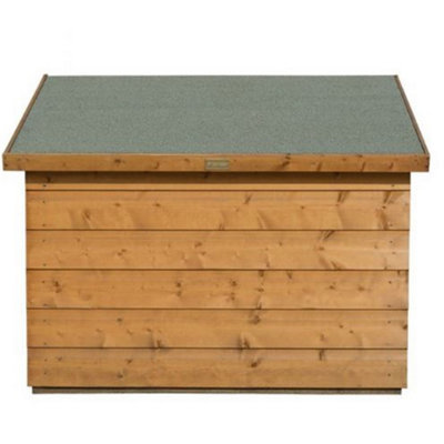 Cheshire Shiplap Pent Patio Chest (12mm Shiplap) from B&Q
