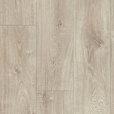  - Beige Modern Wood Effect Anti-Slip Vinyl Flooring For Bathroom& Kitchen2.0mm Thick Vinyl Sheet-5M(16'4") X 4M(13'1")-20M²