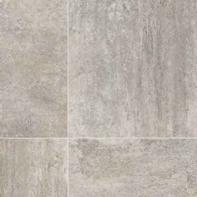 Contract Stone Effect Commercial Vinyl Flooring For OfficeShopWaterproof Lino Flooring-4M(13'1") X 2M(6'6")-8M² from B&Q