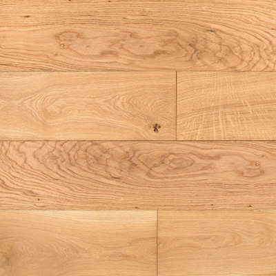  - Engineered Oak Flooring Hampstead Wood Effect Brushed Uv Oiled (20mm Thick/ 190mm Wide)