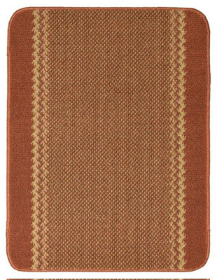 Terracotta Machine Washable Anti-Slip Polypropylene Floor Mat For KitchenEntrance & Hallway-67Cm X 180Cm (Runner) from B&Q