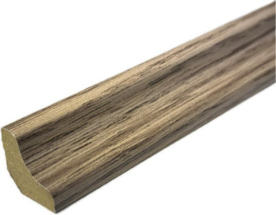 Laminate & Wood Floor Scotia Beading 816 Catalonia Oak (2.4M Length18mm Scotia) Pack Of 10 from B&Q