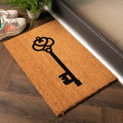 Artsy Doormats Elegantly Simple Stylish Key Doormat from B&Q