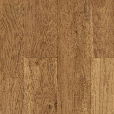  - Engineered Wood Flooring Cots Handscraped Antique Haze Brushed Uv Lacquered Plank (14mm Thick/125mm Wide)