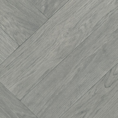 B&Q Modern Wood Effect Anti-Slip Vinyl Flooring For Home, Shops, Offices, 2.8Mm Thick Vinyl Sheet-1M(3'3") X 2M(6'6")-2M² Grey