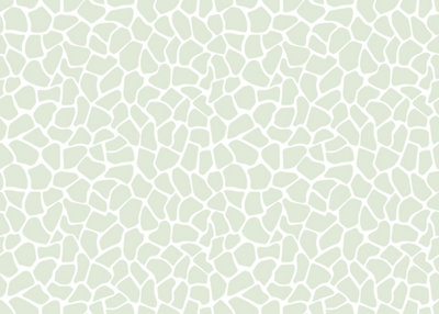 B&Q -  Eco-Friendly Green Giraffe Print Wallpaper