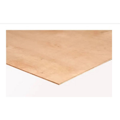 MarlboroughPack Of 20 (Total 20 Units)Premium 3.6mm Hardwood Plywood Poplar Core Mt 2440mm X 1220mm X 3.6mm from B&Q