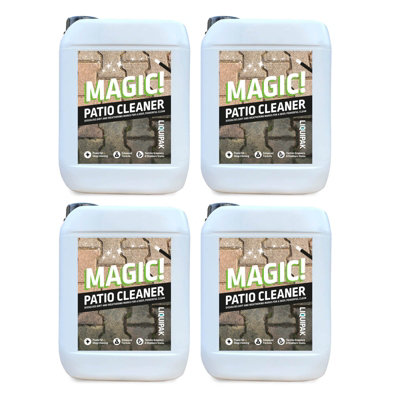 Liquipak Magic Patio Cleaner Concentrate 4X5 Litres from B&Q