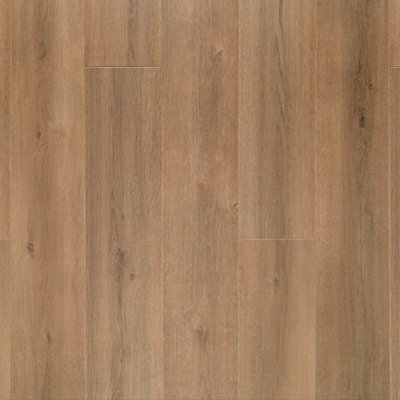 B&Q Lovst Lfslqs00703 Sprinkle Wood Effect Click Laminate Flooring-Plank (8Mm),For All Rooms & Commercial Use-Covers 2.17Sqm Brown