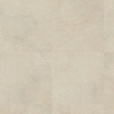 B&Q Colon 4536 Natural Limestone Matte Stone Effect Glue-Down Luxury Vinyl Tile - (2Mm Lvt) For Home (All Rooms) - Covers 3.34Sqm