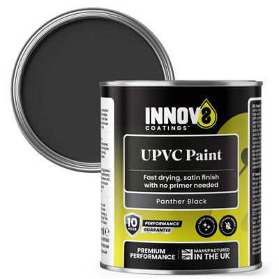 Innov8 Coatings Satin Finish Panther Black Upvc Paint 250Ml - Image 3