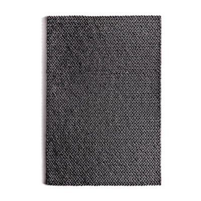 Handmade Wool Rug30mm Thick Plain Shaggy RugHandmade Modern Luxurious Rug For Bedroom& Dining Room-80Cm X 150Cm from B&Q