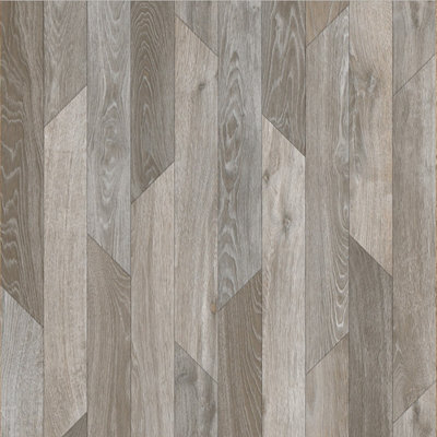 B&Q Wood Effect Vinyl Flooring For Livingroom, Kitchen, 2.3Mm Thick Lino Vinyl Sheet-9M(29'5") X 2M(6'6")-18M² Beige