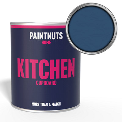 Paintnuts Kitchen Cupboard Wood Laminate Gloss PaintViolet Blue (Ral5000)500Ml from B&Q
