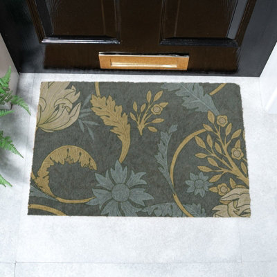 Artsy Doormats William Morris Doormat (60 X 40Cm) Blue