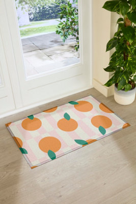 Artsy Doormats Elizabeth Olwen Oranges Indoor/outdoor Doormat (90X60Cm) from B&Q