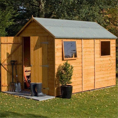 Cheshire 10 X 6 Deluxe Tongue And Groove Shed (12mm Tongue And Groove Floor)