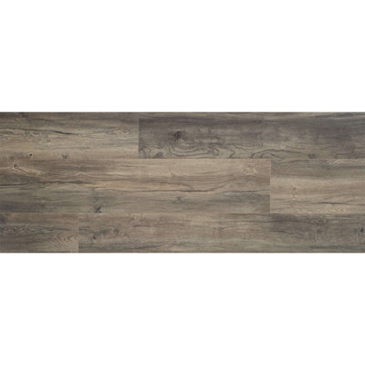 B&Q Grey Zodia Gunpowder D3569 Wood Effect Click Laminate Flooring-Plank (12Mm),For Home (All Room) & Commercial Use-Covers 1.33Sqm