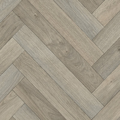 B&Q Neutral Modern Wood Effect Anti-Slip Vinyl Flooring For Home, Shops, Offices, 2.5Mm Thick Vinyl Sheet-2M(6'6") X 2M(6'6")-4M²
