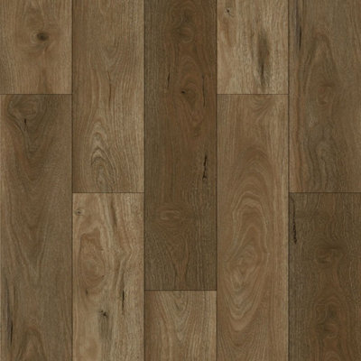 English Wood Effect Glue Down Luxury Vinyl Tile-Plank(2.5mm Lvt) For Domestic & Commercial Use 3.67M²Per Pack from B&Q