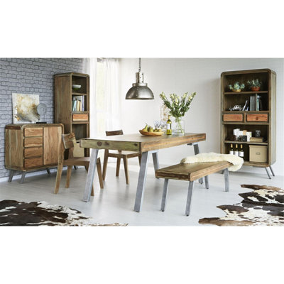 Worcester Aspect Stylish Modern Large Dining Table from B&Q