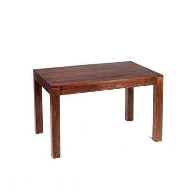 Worcester Poko Dark Mango Dining Table Small 4Ft (120Cm) from B&Q