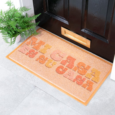 Native Natural Mi Casa Su Casa Doormat (70 X 40Cm) from B&Q