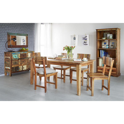 Worcester Coast Stylish Modern Large Dining Table from B&Q