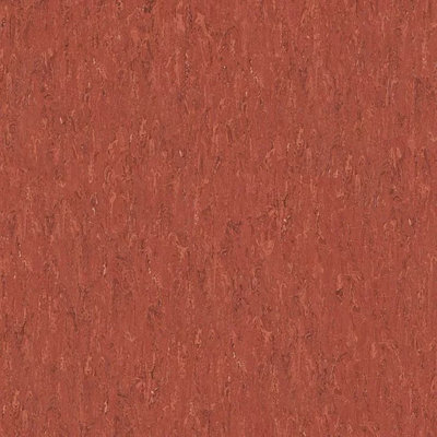  - Polyflor 2000 Pur Sequoia 8400 Red Tile Effect Slip-Resistant Commercial Flooring Sheet-12M(39'4") X 2M(6'6")-24M²