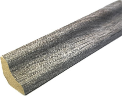  - Laminate & Wood Floor Scotia Beading 829 Port Oak Grey (2.4M Length18mm Scotia) Pack Of 5