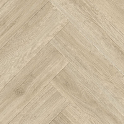 B&Q B18594555 Contract Wood Effect Commercial Vinyl Flooring For Office, Shop, Waterproof Lino Flooring-1M(3'3") X 4M(13'1")-4M² Beige