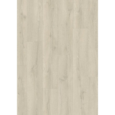  - Class 800 Clm5790 White Ivory Wood Effect Click Laminate FlooringPlank (8mm),for Home (All Rooms)Covers 1.59Sqm
