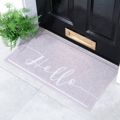 Artsy Doormats Hello Scribble Doormat (70 X 40Cm) from B&Q