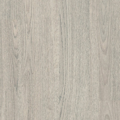 B&Q Light/Grey Fores Oak Wood Effect Click Laminate Flooring-Plank (7Mm),For Home (All Room) & Commercial Use-Covers 2.49Sqm