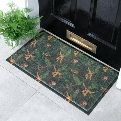 Native Natural Monkey Jungle Doormat (70 X 40Cm) from B&Q