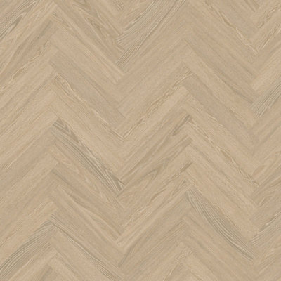 B&Q Dolce Prime Wood Effect Glue Down Luxury Vinyl Tile-Herringbone(2Mm Lvt) For Domestic,Commercial Use 3.345Mâ² Per Pack