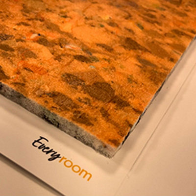 Carpet Underlay Every Room 8mm Orange (15 Sqm) 1.37M(Width) X 11M(Length) from B&Q