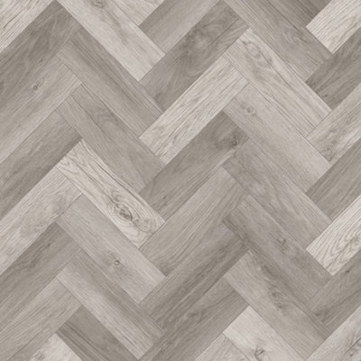  - Holpa 2006 City Oak Wood Effect Glue-Down Luxury Vinyl Tile-Herringbone(2.5mm Lvt) For Domestic & Commercial Use-Covers 3.763Sqm