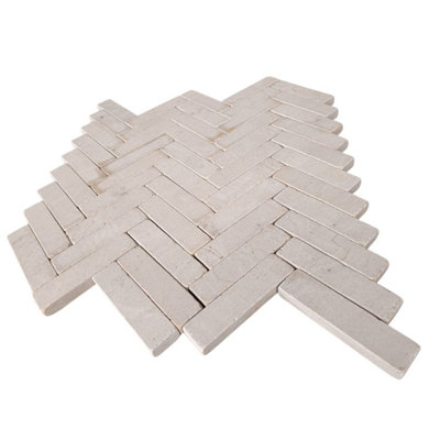 Stonewise Rippon Buff Honed And Tumbled Sandstone Setts 200X50X40mm Pack Of 450 Setts Natural Stone For Paths from B&Q