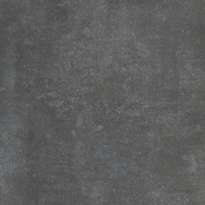 B&Q Plain Effect Vinyl Flooring For Livingroom, Kitchen, 1.90Mm Lino Vinyl Sheet-1M(3'3") X 2M(6'6")-2M² Dark/Grey