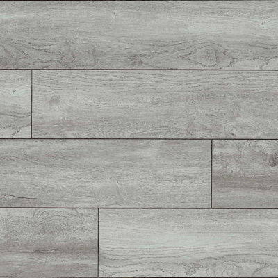 Swiss Krono La Ge Alpine 58 Grey Wood Effect Click Laminate Flooring (10mm) For Home Commercial Contains 6 Planks Covers 1.598 Sqm from B&Q