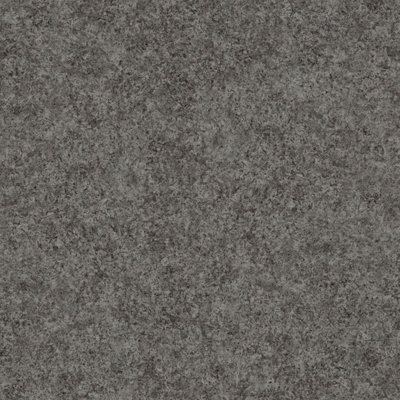 B&Q B18217097 Speckled Effect Commercial Vinyl Flooring For Office, Shop, Waterproof Lino Flooring-1M(3'3") X 3M(9'9")-3M² Black