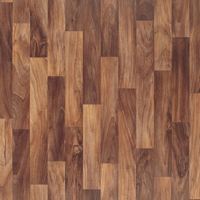 - Anti-Slip Grey Wood Effect Herringbone Vinyl Flooring For LivingroomKitchen2mm Thick Vinyl Sheet -3M(9'9") X 4M(13'1")-12M²