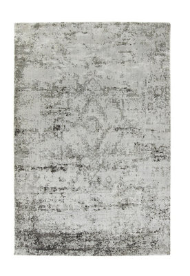 Handmade RugAbstract Floral Rug With 20mm ThicknessHandmade Traditional Rug For Bedroom& Diningroom-120Cm X 170Cm from B&Q