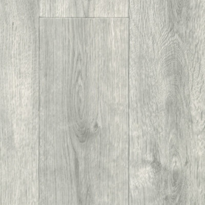 White Modern Wood Effect Anti-Slip Vinyl Flooring For Home, Shops, Offices, 2.8mm Thick Vinyl Sheet-7M(23) X 2M(66")-14M²