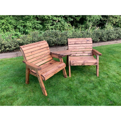 B&Q -  Traditional Grand Twin Angled With Footstools